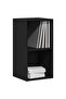 LP Storage Box Black Oak 71x34x36 cm Engineered Wood - 2