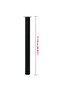2 Telescopic Table Legs Black 710 mm-1100 mm - 3
