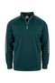 Comfort Men's Mock Neck Green Sweatshirt - 7