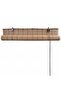 Brown Bamboo Roller Blinds 120 x 160 cm - 5
