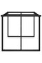 Dining Table Legs O-Frame 160x80x73 cm Steel - 4