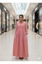 Cotton Long-Sleeved Dress, Artistic Slimming Loose Long Dress for Women - 2