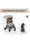 Seety Stroller 0m-4y, Sandshell - 7