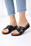 Plx 5058-C Daily Cross-Strap Buckle Women's Lightweight Slippers