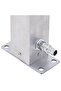 Garden Water Column 60 cm Stainless Steel Square - 6