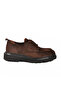 54083 Genuine Leather Brown Nubuck Men's Casual Shoes - 2