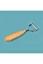 Acacia Handle Peeler - Light Brown - 15 cm