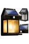 2x Solar Wall Lamp with LED, Motion Sensor, for Garden, Outdoor - 2