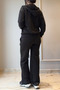 Hooded Stone Zippered Two Thread Tracksuit Set in Women's Sports Elegance - 2