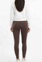 Women's Winter Fleece-Lined High Waist Slimming Leggings Vy2116 - 3