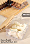 5 Piece Bamboo Lid Breakfast Set - Vacuum Sealed Leakproof Storage Container with Bamboo Tray 400 ml - 2