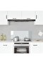 Kitchen Backsplash Transparent 90 x 40 cm Tempered Glass