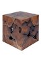 Stools 2 pcs Brown 40x40x45 cm Solid Teak Wood - 4