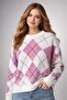 Women, 3-Piece Knitting Set - Scarf, Beanie, Sweater - 2