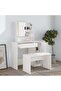 Dressing Table Set White 86.5x35x136 cm