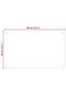 Kitchen Backsplash Transparent 80 x 50 cm Tempered Glass - 3