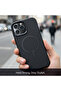 iPhone 14 Pro Max Leather Case, MagSafe, Slim Fit, Durable, Metal Buttons, - 2