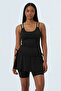 Sports Swimsuit with Skirt - 4