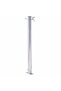 Garden Water Column 60 cm Stainless Steel Round