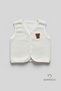 Welsoft Baby Girl Snap Fastener Vest |   Soft Textured, Teddy Bear Embroidered, Plush Baby Vest Cream 6-36 Months - 8