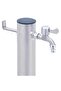 Garden Water Column 60 cm Stainless Steel Round - 6
