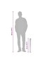 Garden Water Column 60 cm Stainless Steel Round - 7