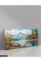 Oil Painting Look Kayak Single Piece Canvas - Canvas Painting - 3