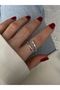Limited Edition - Zircon Stone Bottom Adjustable Women's Ring - 3