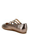 Women Triple Strap Mary Jane Sandals in Pewter - 3