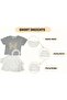 Grey Butterfly Girls Skirt & Top Set - 4