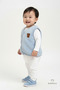 Welsoft Baby Boy Snap Fastener Vest – Teddy Bear Emblem, Soft Plush Baby Vest Blue (6-36 Months) - 6