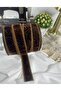 إكسسوار شريط مخملي بنمط عرقي مطرز من الجانب (1 متر)