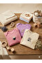 100% Cotton Cute Embroidered 3-6-9 Newborn Gift Baby Girl 3-Piece Romper - 2