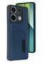 Mtxdpn Xiaomi Redmi 15C 4g Leather Case with Sara Business Card (160342) - Navy Blue