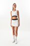 Slimfit Women's White Skirt - 2