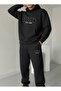 Boston Est 1991 Printed Unisex Men/Women Hooded Oversized Bottom/Top Tracksuit Set