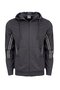 Comfort Men's Hooded Anthracite Tracksuit Top - 5