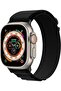 Apple Watch 49mm 46mm 45mm 44mm 42mm |Rugged Nylon Sports Solo Loop Band | Black