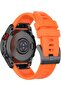 22mm Watch Band For Garmin Fenix E/Fenix8 AMOLED 47mm| 22mm Silicone Band | Orange