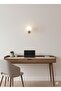 White Top Glass Gold Chrome Wall Sconce