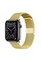 Apple Watch 38mm 40mm 41mm 42mm | Stainless Steel Milanese Mesh Loop Magnetic Band | Gold