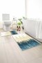 2-Pack Bath Mat, Soft Bathroom Rug, Non-Slip Backing, Washable - 60X100 - 50X60