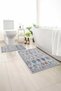 2-Pack Bath Mat, Soft Bathroom Rug, Non-Slip Backing, Washable - 60X100 - 50X60