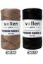 5 Pieces Premium 1000 g/4 mm Polyester Ribbon Cord, Macramé Cord, Bag Cord, Hobby Cord, Placemat Cord - 7