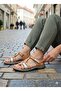 Noble 2018 Zenne Brown Leather Sandals