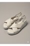 Noble 2011 Zenne Cream Leather Sandals - 2