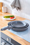 Biogrey Induction Base 3-Piece Frying Pan Set - 3