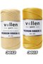 5 Pieces Premium 1000 g/4 mm Polyester Ribbon Cord, Macramé Cord, Bag Cord, Hobby Cord, Placemat Cord - 6