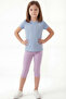 Girls' Knee Length Leggings - 2