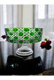 Green Footed Cut Crystal Glass Bowl 25m Diameter - 2